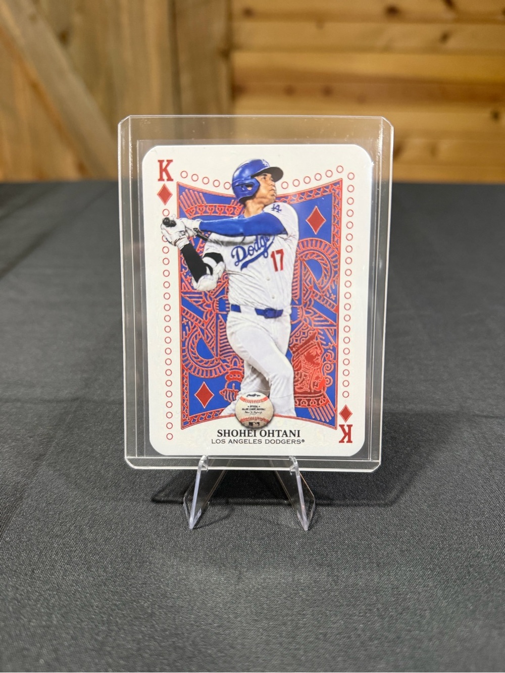 Shohei Ohtani Los Angeles Dodgers King Custom Baseball Card